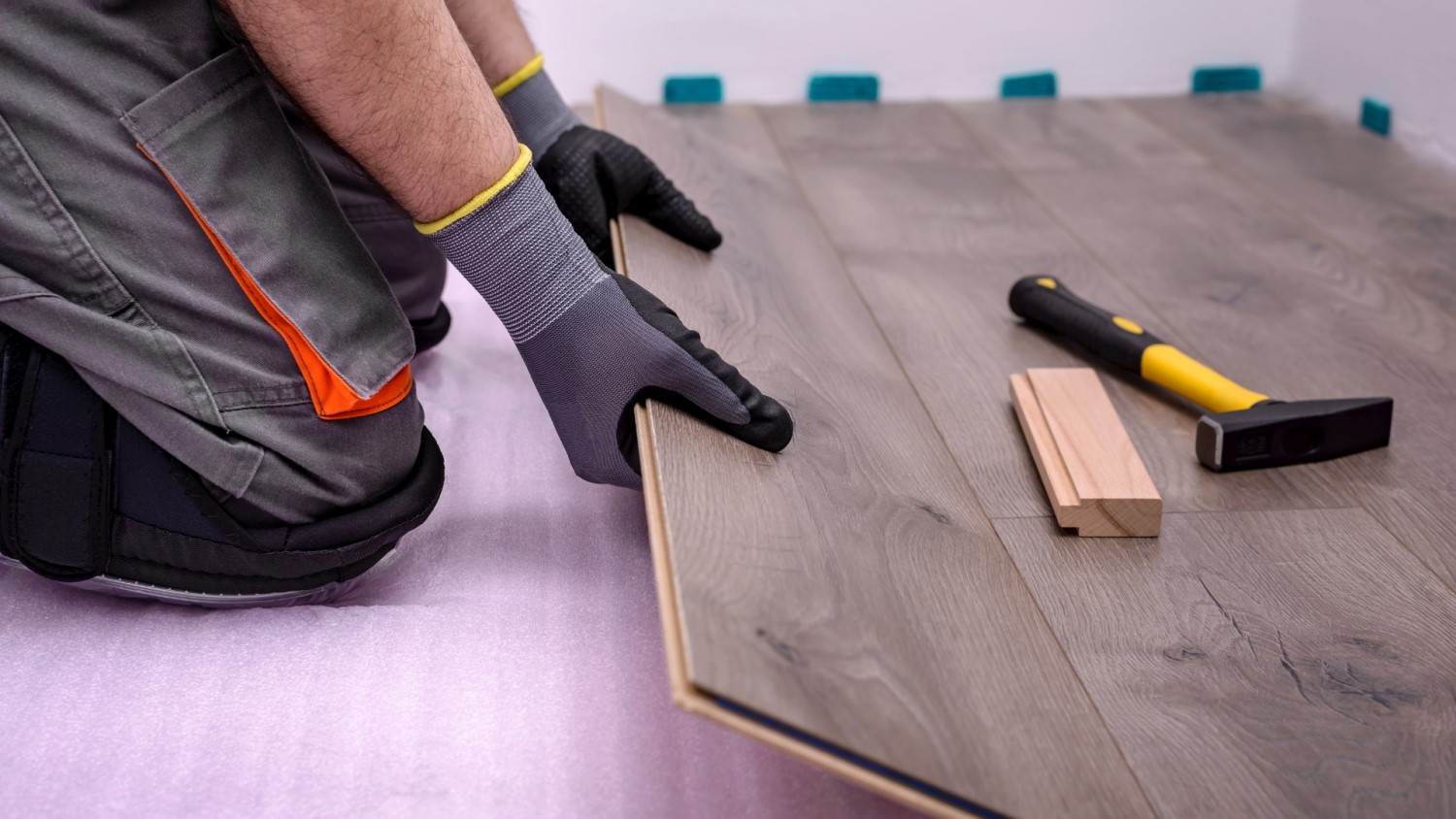  Процесс монтажа ламината плавающим способом 